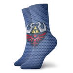 Chaussettes de Compression Game The Legend of Zelda Chaussettes Chaussettes athlétiques Pure Crew Chaussettes Chaudes Unisexes Chaussettes de Sport