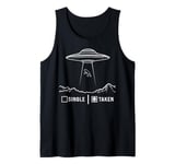 single taken alien UFO valentine's day single man UFO alien Tank Top