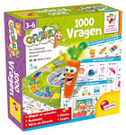 Liscianigiochi LISCIANI - 1000 Questions - Valise Jeux - Quiz - Divers Thèmes - Stylo Parlant et Lumineux - Jeu Educatif - pour Enfants de 3 à 6 Ans - Carotina