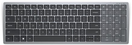 5397184718575 DELL KB740 keyboard RF Wireless + Bluetooth QWERTY English Grey, B