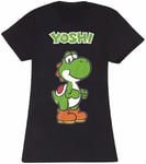 Nintendo Super Mario - Yoshi Name Tag (Fitted Tee)