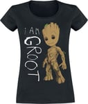 Guardians Of The Galaxy I Am Groot T-Shirt black