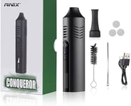 Conqueror Premium Dry Herb Vaporizer by Anix, 2200mAh Ceramic Chamber,