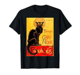 Le Chat Noir The Black Cat Tee Art Nouveau Vintage T-Shirt T-Shirt