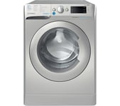 INDESIT Innex Steam Push & Go BWE 71496X SV UK 7kg 1400 Spin Washing Machine - Silver, White