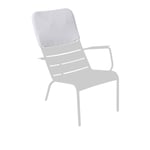 Fermob - Luxembourg Low Armchair Headrest, Cotton White