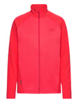 Kari F/Z Fleece Sport Sweat-shirts & Hoodies Fleeces & Midlayers Red Kari Traa