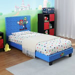 X Rocker Nintendo Luigi Single Bed - Blue