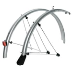 SKS Chromoplastic Mudguards 700c Road - Silver / 35mm For Tyre Width 700 x 20-28mm