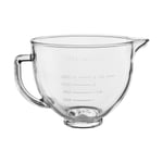 KitchenAid lasikulho kannella 4,7 L Kirkas