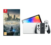 Nintendo Switch OLED White & Hogwarts Legacy Bundle, White