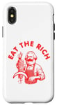 Coque pour iPhone X/XS Eat the rich - Karl Marx Eat Döner Kebab Rich