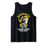 Learn From The Past African Symbol Adinkra Sankofa Tank Top