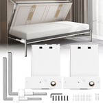 VEVOR Kit Quincaillerie pour Mécanisme à Ressorts de Lit Murphy pour Lit Double