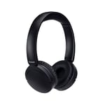 Panasonic RB-HF630BE-K Street, Casque sans Fil Circum Aural, Micro Intégré, Bluetooth 5.3, Multipoint, Design Pivotant, jusqu'à 72 Heures d'Autonomie, USB-C, Noir