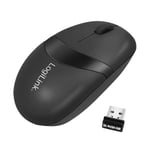 LogiLink ID-0069 Flat Style 2.4 GHz Wireless USB Optical Mouse with Autolink