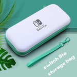 Étui De Protection Rigide Pour Console Nintendo Switch Lite,Étui De Tran,Rangement,Accessoire De Jeu - Type Green