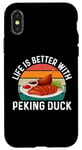 iPhone X/XS Funny Peking Duck Food Lover Case