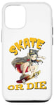 iPhone 12/12 Pro Skate or Die - Cool Anime Skateboarding Girl Case