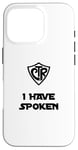 iPhone 16 Pro Choose the Right - I Have Spoken LDS Baptism Sci-Fi Humor Case