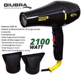 Sèche-cheveux Giubra 2100w 5 Temperature 2 Vitesses Sèche-cheveux Professionnel