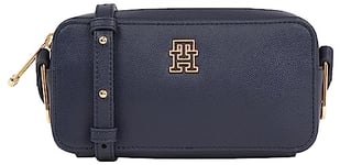 Tommy Hilfiger Femme Sac à Bandoulière Timeless Camera Bag Petit, Multicolore (Space Blue), Taille Unique