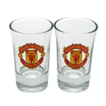 Manchester United FC Twin Pack Shot Glass Set