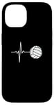 iPhone 14 Volleyball Volleyball Player Heartbeat Volleyball Lover Case