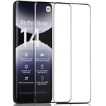 2-Pack Xiaomi Redmi Note 14 Pro Skärmskydd - Härdat Glas 9H - Super kvalitet 3D