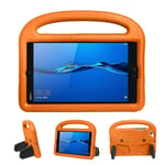 Oranssi Yhteensopiva Huawei Mediapad M3 8 Sparrow Style Eva Flat Anti Falling Cover Kanssa Vaaleansininen