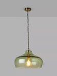 John Lewis Cartmel Textured Glass Pendant Ceiling Light