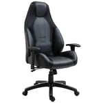 Executive High Back Office Chair PU Swivel Chair Adjustable Height