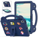 (A7Lite 8.7 T220 T225darkBlue)Kids Bear Telinekotelo Samsung Galaxy Tab S9 A9 Plus A8 10.5 SM-X200 X205 X207 S6 lite 10.4 P610 P615 A7 lite 8.7 Kannet Tietokoneen suojakuoret & Skins