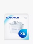 Aquaphor MAXFOR+ Water Filter Cartridge, Pack of 6