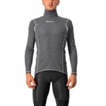 CASTELLI Tour de cou chaud pour homme Flandre pour vélo de route et de gravier I cyclisme, gris, L