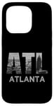 Coque pour iPhone 15 Pro City of Atlanta Georgia Skyline City of Atlanta Paysage urbain ATL Home