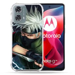 Cokitec Coque Renforcée pour Motorola G24 4G Manga Naruto Kakashi