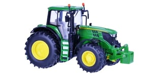 Britains Tomy Tracteur John Deere 6195 M pour Adultes 43150, Tracteur Agricole, Modèle à l'Echelle 1/32, Réplique Adaptée aux Enfants de 3 Ans+, Multicolore