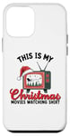 iPhone 12 mini This Is My Christmas Movies Watching Holiday TV Vintage Case