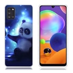 Samsung Deco Galaxy A31 kuoret - Panda Tummansininen