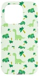 Coque pour iPhone 15 Pro "Midnight Dinosaur Land MagSafe Case avec contrôle de la caméra"