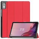 Lenovo Tab M9 TB310 Fodral Trifold Röd