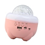 Ball Light Speaker Pink Multifunctional USB Charging Colorful Home UK