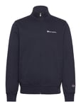 Champion Full Zip Sweatshirt Marinblå