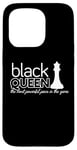 Coque pour iPhone 15 Pro BLACK QUEEN Most Powerful Piece in the Game Chess Meme