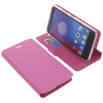 Bag for Lenovo K6 Smartphone Book-Style Protection Case Phone Case Book Pink