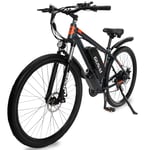 GUNAI GN29 29  Vélo VTT Electrique 750W 48V 15Ah Autonomie 45Km+ Shimano 21 Vitesses - Gris - Neuf