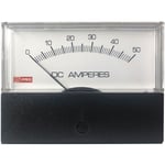 Rs Pro - Ampèremètre analogique de panneau v c.c. Echelle 50 (Input)A, 76mm x 74mm ( Prix pour 1 )