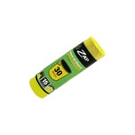 ZAP - Rouleau 15 unités sac poubelle jaune parfum citron 30 litres