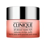 Clinique All About Eyes Rich™ Baume Yeux Anti-Poches Anti-Cernes Crème Ophtalmique 15 ml